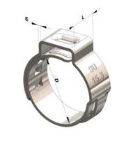 Abraçadeira radial inox 14,5 x 12,0 mm (14.5) Abraçadeira radial inox 14,5 x 12,0 mm (14.5)