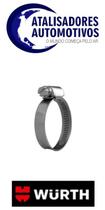 Abraçadeira Rosca sem Fim INOX W9 60mm x 80mm x 9mm-Wurth LR1010 Abraçadeira Rosca sem Fim INOX W9 60mm x 80mm x 9mm-Wurth LR1010