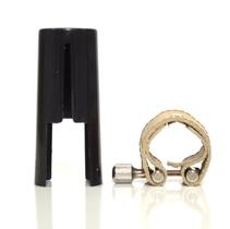 Abracadeira Sax Alto Couro Costurado B Massa R1581 Abracadeira Sax Alto Couro Costurado B Massa R1581