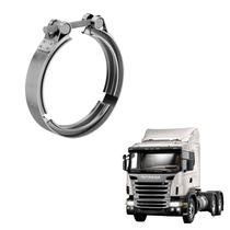 Abraçadeira Scania P/G/R - Euro 5 para Escap. Com Caneleta Abraçadeira Scania P/G/R - Euro 5 para Escap. Com Caneleta