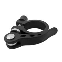 Abraçadeira Selim Alumínio Bike Bicicleta Para Canote Com Blocagem Reaction 31.8Mm Preto Black Mtb Qualidade Ciclista