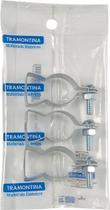 Abraçadeira tipo D 3/4" - embalagem com 3 unidades