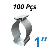 Abraçadeira Tipo D C Cunha 1 Polegadas Zincadas 100 Pcs Abraçadeira Tipo D C Cunha 1 Polegadas Zincadas 100 Pcs