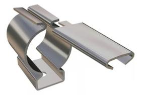 Abraçadeira Tipo D Com Cunha De 1.1/4 - 50 Unidades