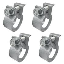 Abraçadeira Tipo Mangote Aço Carbono 48 X 56 MM Larg. 32 MM - 4 Unidades Borrachas Londrina Abraçadeira Tipo Mangote Aço Carbono 48 X 56 MM Larg. 32 MM - 4 Unidades Borrachas Londrina