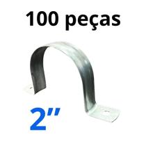 Abraçadeira Tipo U 2 Polegada Marca Primus Com 100 Unidades Abraçadeira Tipo U 2 Polegada Marca Primus Com 100 Unidades