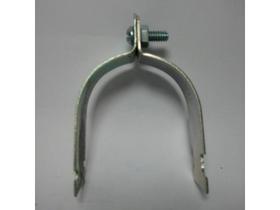 Abraçadeira Tipo U Para Perfilado 1/2" Pacote c/ 25un