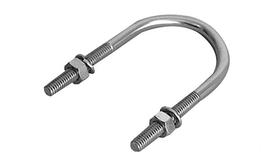 Abraçadeira Tipo U Vergalhao 3/4"x1/4 Com 25Un