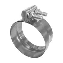 Abraçadeira tubo flexivel galvanizado escapamento caminhão 5 polegadas