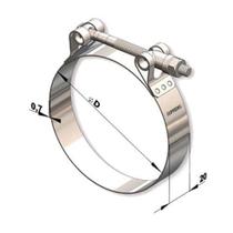 Abraçadeira tucho inox 57 - 65 - suprens Abraçadeira tucho inox 57 - 65 - suprens