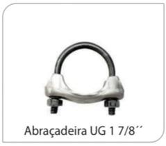 Abraçadeira ug 1.7/8 para escapamento de carro.