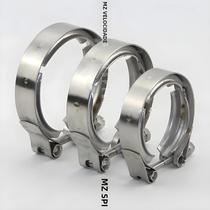 Abraçadeira Universal V-Band Para Tubo De Escape Em Aço Inoxidável 15 25 3 35 Polegadas