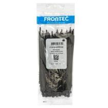 Abracadeira uv preta 400x4,8mm f7039uvpr (c/100 pcs) - frontec Abracadeira uv preta 400x4,8mm f7039uvpr (c/100 pcs) - frontec