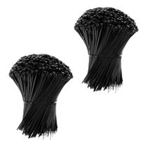 Abraçadeiras de cabo CSZD 120 mm de nylon com travamento automático 1000 unidades pretas