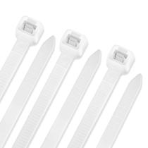 Abraçadeiras de cabo VAMRONE, listadas pela UL, pesadas, 20 cm, 500 unidades, brancas