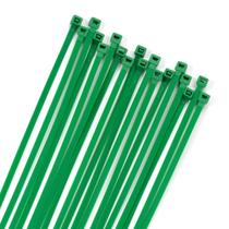 Abraçadeiras de cabo XINGO Heavy Duty Nylon 100 unidades, 8 polegadas, verde