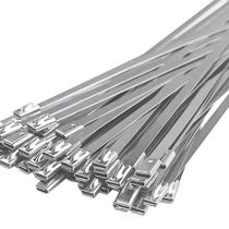 Abraçadeiras de metal, aço inoxidável 304, 50 unidades, 30 cm Abraçadeiras de metal, aço inoxidável 304, 50 unidades, 30 cm