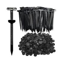 Abraçadeiras De Nylon 1000pçs Com Fivela De Parafuso Substituível Para Gerenciamento De Fios Em Abraçadeiras De Nylon 1000pçs Com Fivela De Parafuso Substituível Para Gerenciamento De Fios Em