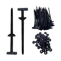 Abraçadeiras De Nylon Auto-Travantes De Alta Resistência 300/1PCS Ferramenta Universal De Plástico Abraçadeiras De Nylon Auto-Travantes De Alta Resistência 300/1PCS Ferramenta Universal De Plástico