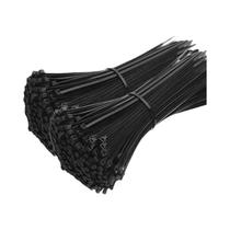 Abraçadeiras de Nylon com Trava Automática - 200/100 Unidades - Ajustáveis para Cabos