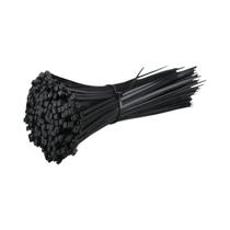 Abraçadeiras De Nylon Pretas Autotravantes 100 Peças 5x300 4x200 Conjunto De Fitas De Fixação Para