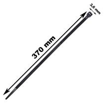 Abraçadeiras De Nylon Preto 3,6 x 370mm 100 Unidades StarTools Ref: AR0148