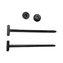 Abraçadeiras De Nylon Resistentes a Raios UV, 100 Peças, Fixadores Multiuso De Alta Resistência Para