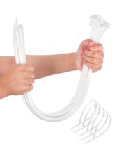 Abraçadeiras de nylon WLEAD 24" reforçadas, 120 lb, resistentes a UV, pacote com 50