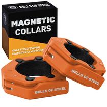 Abraçadeiras magnéticas para barra olímpica Bells of Steel com liberação rápida Abraçadeiras magnéticas para barra olímpica Bells of Steel com liberação rápida