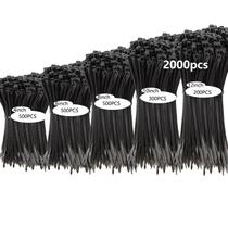 Abraçadeiras MasiStranth 2000 PCS, tamanhos variados, 10-30 cm, nylon
