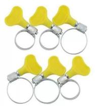 Abraçadeiras Metal 6 Peças C/ Chaveta - MONALIZA Abraçadeiras Metal 6 Peças C/ Chaveta - MONALIZA