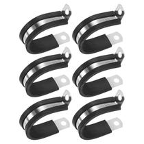 Abraçadeiras para cabos M METERXITY 32 mm em aço inoxidável 304, 6 unidades Abraçadeiras para cabos M METERXITY 32 mm em aço inoxidável 304, 6 unidades