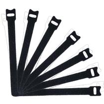 Abraçadeiras reutilizáveis JEWOSTER de 20 cm pretas (pacote com 50) Abraçadeiras reutilizáveis JEWOSTER de 20 cm pretas (pacote com 50)