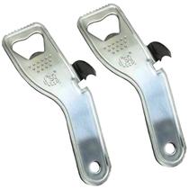 Abridor 2x1 Lata E Garrafa Aço Inox 14,5cm Cozinha Bar Restaurante Lanchonete Churrasco Utensilio Abridor 2x1 Lata E Garrafa Aço Inox 14,5cm Cozinha Bar Restaurante Lanchonete Churrasco Utensilio