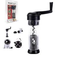 Abridor automatico saca rolha smart touch garrafa corta lacre manual vinho - Tempo Real