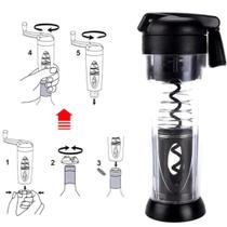 Abridor Automático Vinho Saca-Rolhas Giratório Fácil Usar