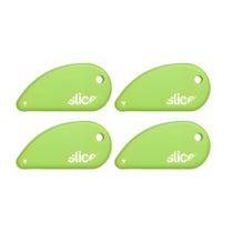 Abridor de caixa de microcerâmica Safety Cutter Slice, pacote com 4