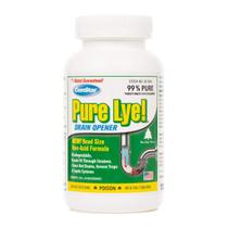 Abridor de drenos ComStar Pure Lye 99% Hidróxido de Sódio 454g Abridor de drenos ComStar Pure Lye 99% Hidróxido de Sódio 454g