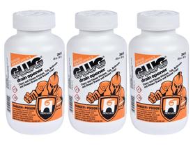 Abridor de drenos Oatey Hercules Glug Crystals 600 ml (pacote com 3) Abridor de drenos Oatey Hercules Glug Crystals 600 ml (pacote com 3)