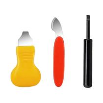 Abridor De Fundo De Relógio Em Aço Inoxidável 3PCS Tipo Chave Remover Ferramenta De Substituição De Abridor De Fundo De Relógio Em Aço Inoxidável 3PCS Tipo Chave Remover Ferramenta De Substituição De