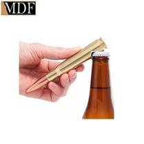 Abridor de Garrafa Bala .50 Decorativo Dourado