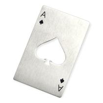 Abridor De Garrafa Cerveja Carta Baralho As Espadas Aço Inox Metal Abridor De Garrafa Cerveja Carta Baralho As Espadas Aço Inox Metal