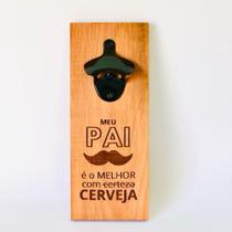 Abridor de garrafa de parede