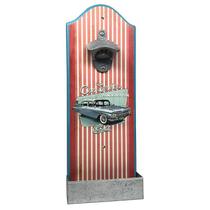 Abridor de Garrafa de Parede Chevrolet Car Service - Retrô - House Collection
