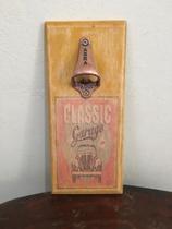 Abridor de garrafa em compensado ( temático ) Fusca Abridor de garrafa em compensado ( temático ) Fusca