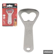 Abridor de garrafa em inox 10 cm resistente só qualidade - SQ Abridor de garrafa em inox 10 cm resistente só qualidade - SQ