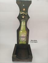 Abridor de garrafa em MDF para parede e decoração