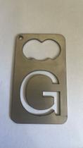 Abridor De Garrafa Personalizado Letra G