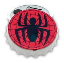 Abridor De Garrafa Spider Man Simbolo Com Imã Abridor De Garrafa Spider Man Simbolo Com Imã