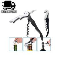 Abridor De Garrafa Vinho Saca Rolhas Aço Inox 3 Em 1 Abridor De Garrafa Vinho Saca Rolhas Aço Inox 3 Em 1